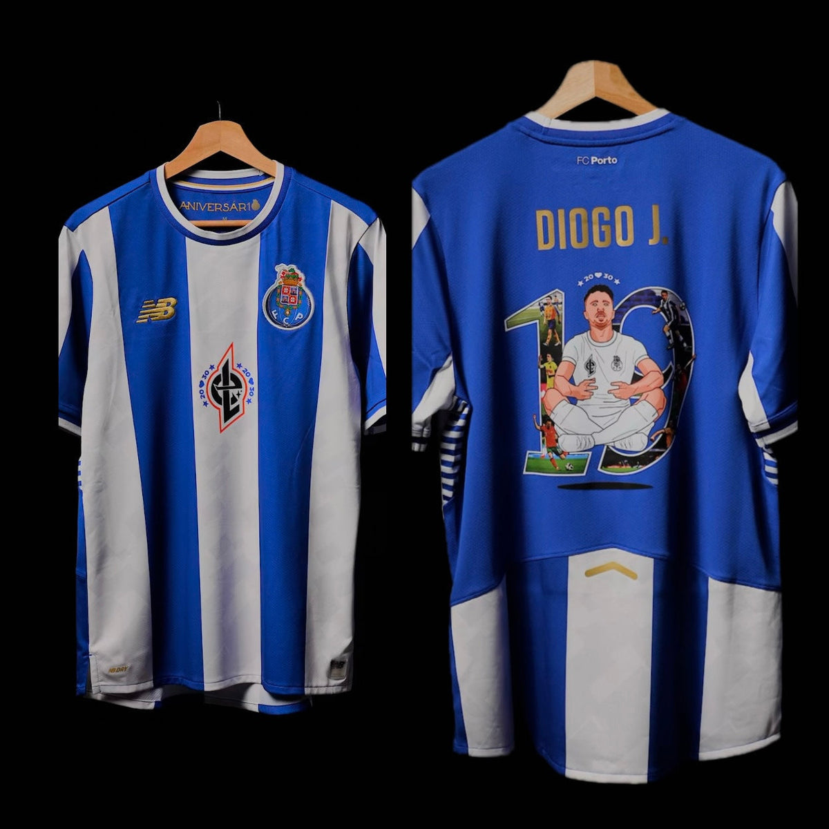 Camisola DIOGO J - FC Porto homenagem equipamento azul/branco 2025/26