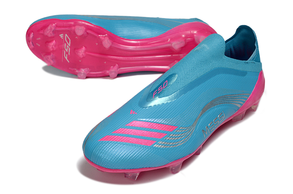 Chuteira Adidas F50 FG Elite - Ed. "Messi" Azul