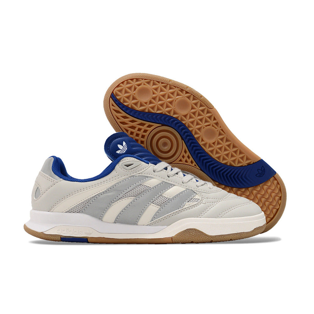 Chuteira Futsal Adidas Copa Mundial IC Branca e Azul