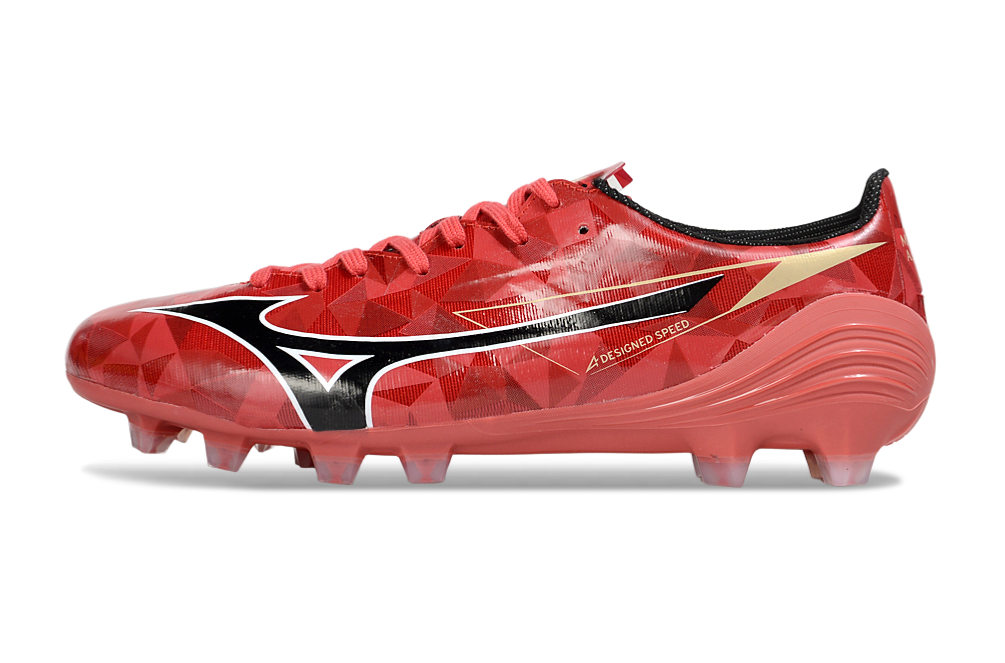 Chuteira Mizuno Alpha II FG "Ruby Red"