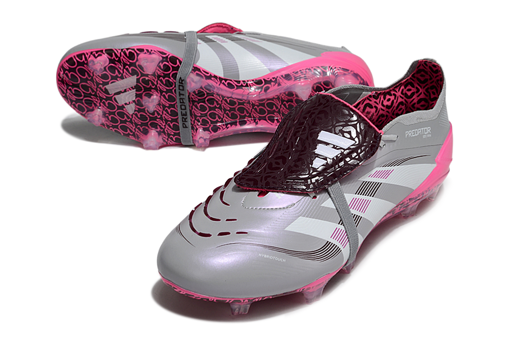 Chuteira Adidas Predator Elite FG Tongue Rosa Ed. "Bellingham"
