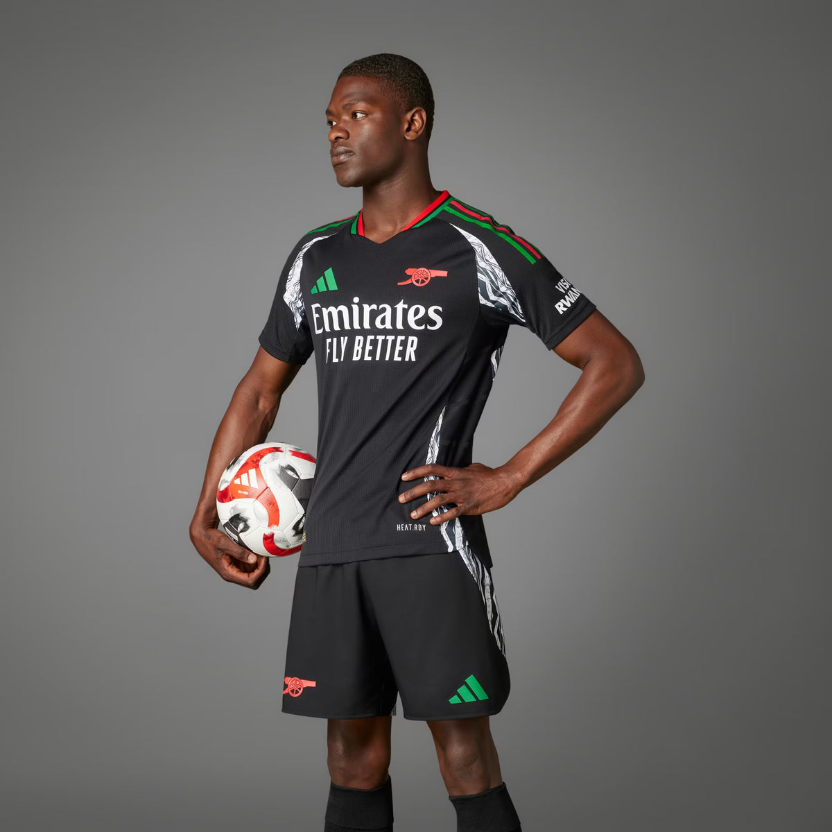 Camisola Arsenal Away 24/25 Preta - Adidas