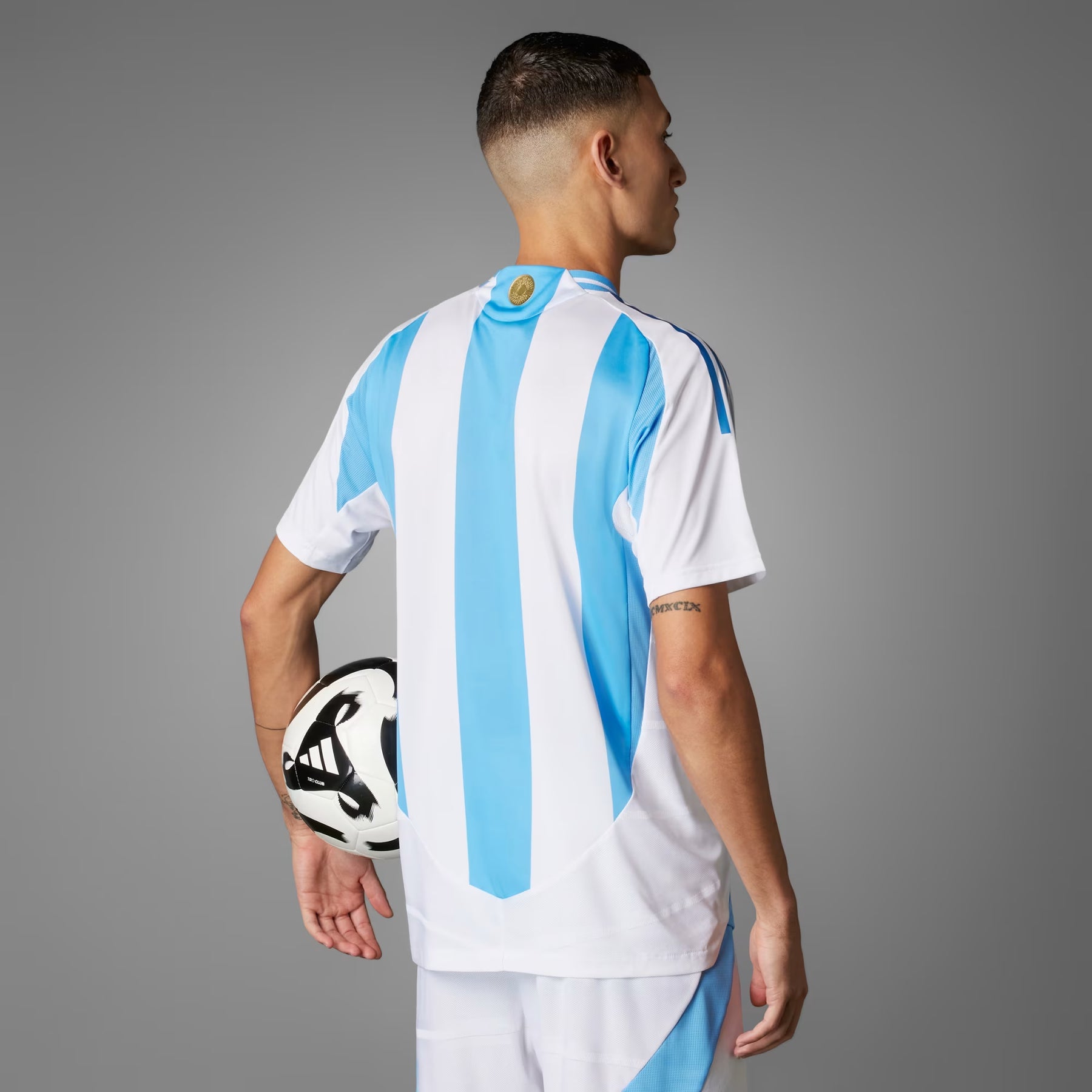 Camisola Argentina Home 24/25 Azul e Branca - Adidas