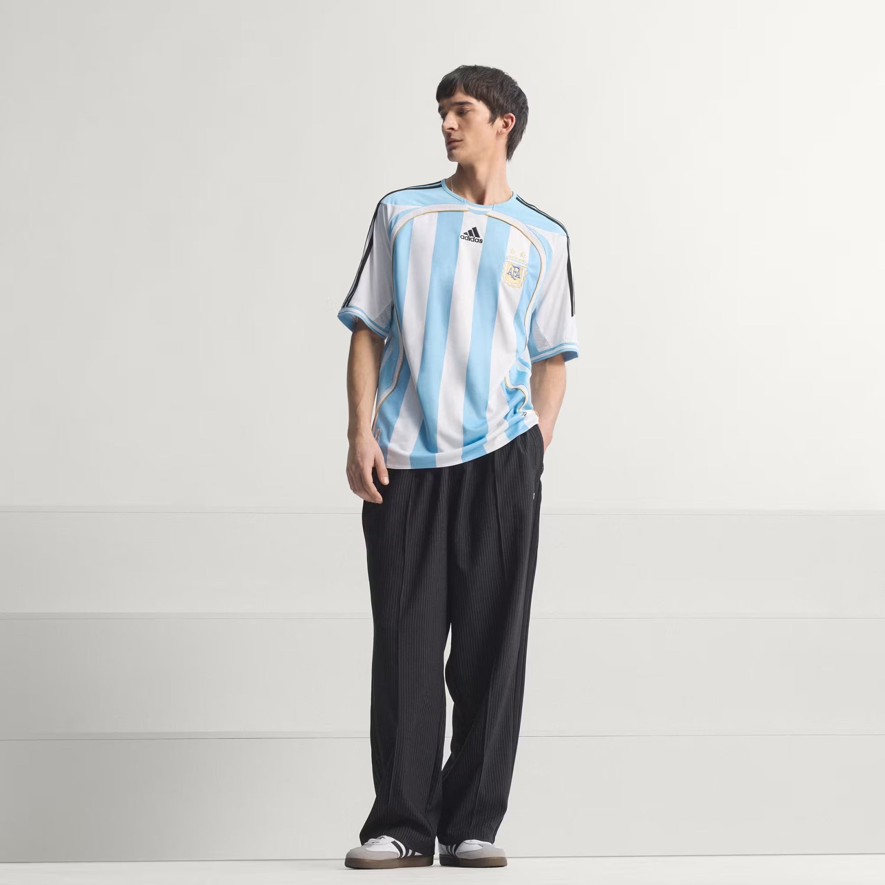 Camisola Argentina Home 06/07 Retro - Adidas