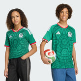 Conjunto Infantil México 26/27 Home Verde - Adidas