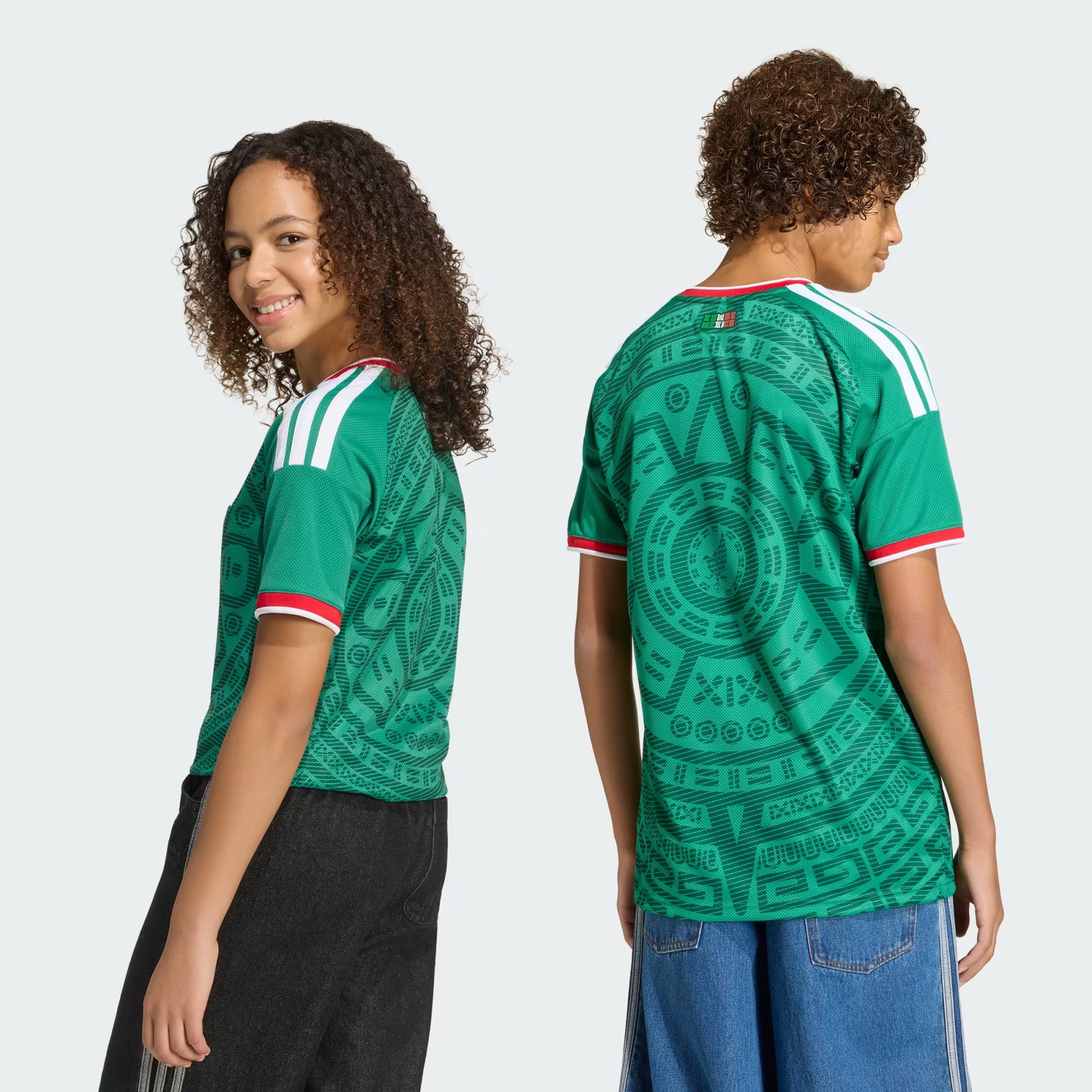 Conjunto Infantil México 26/27 Home Verde - Adidas