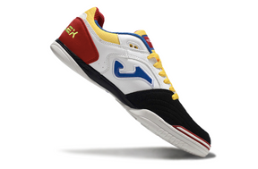 Chuteira de Futsal JOMA IC Branca, Azul e Vermelho
