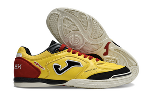 Chuteira de Futsal JOMA IC Amarelo, Preta e Vermelho