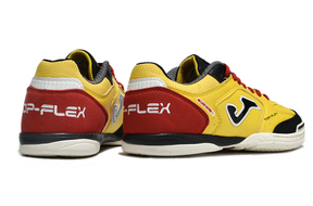 Chuteira de Futsal JOMA IC Amarelo, Preta e Vermelho