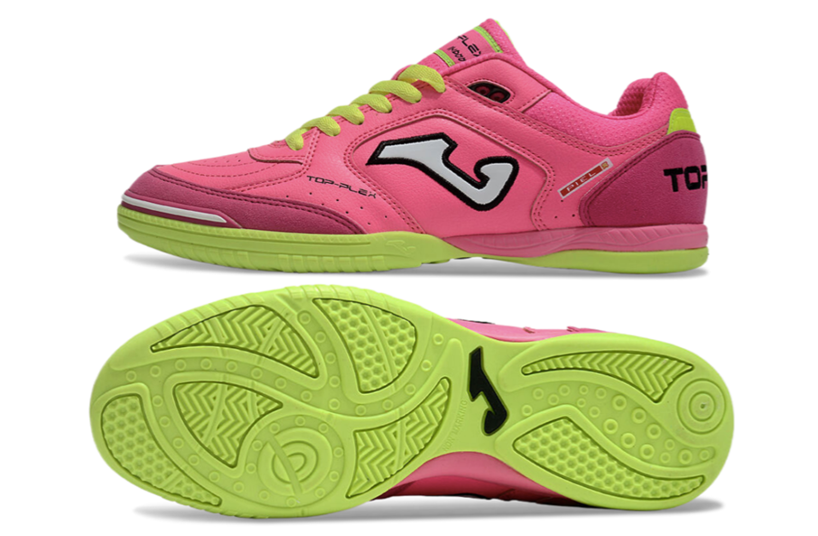 Chuteira de Futsal JOMA IC Rosa e Verde