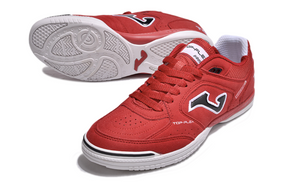 Chuteira de Futsal JOMA IC Branca, Vermelha e Preta