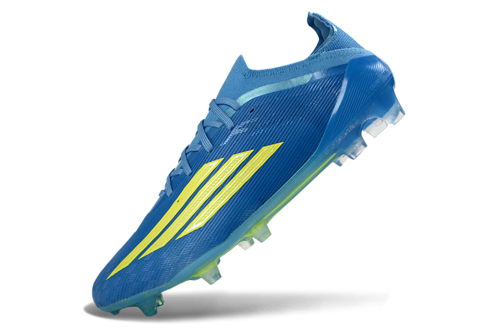 Chuteira Adidas F50 FG Elite Azul LL - Ice Cold Precision Pack