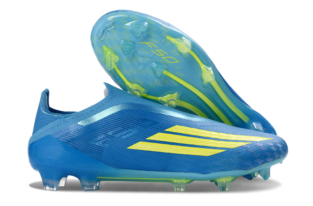 Chuteira Adidas F50 FG Elite Azul - Ice Cold Precision Pack