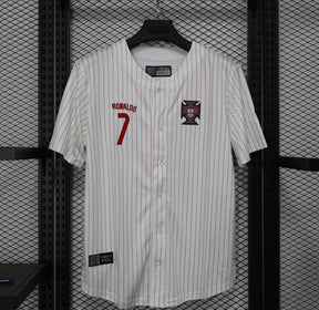 Camisola Seleção Portugal baseball style RONALDO 7 2025/26 - PUMA - LANÇAMENTO