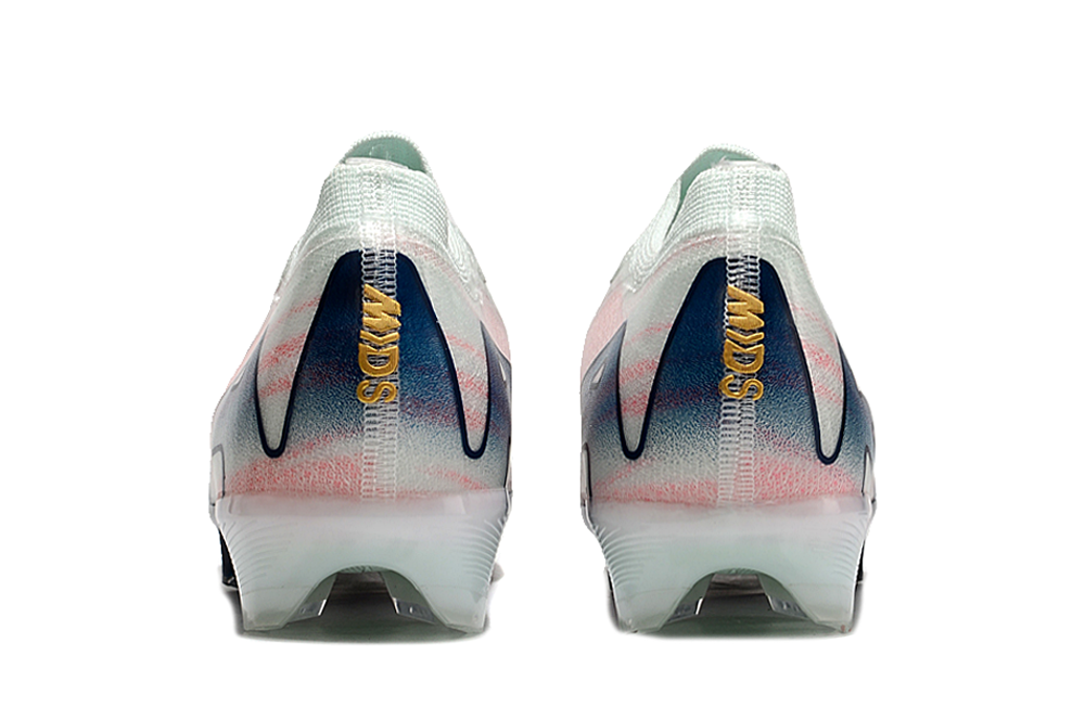 Chuteira Nike Mercurial Air Zoom Vapor 16 Edição Especial MDS9 Elite FG, vista traseira mostrando detalhes de design.