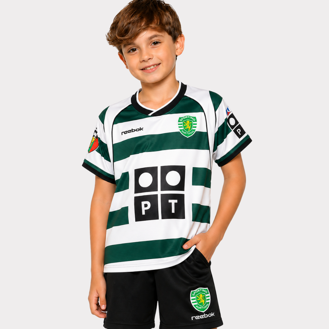 Conjunto Infantil Retrô 2001/03 - Leões