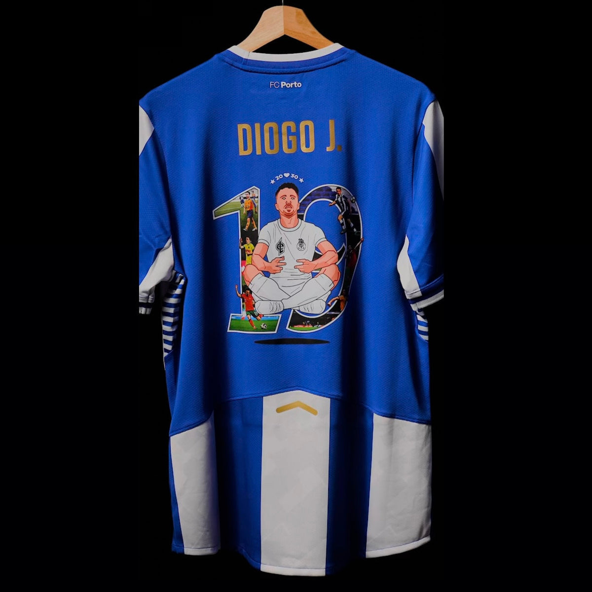 Camisola DIOGO J - FC Porto homenagem equipamento azul/branco 2025/26