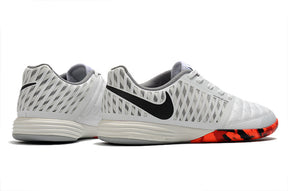 Chuteira Futsal Nike Lunar Gato IC Branca e Vermelha