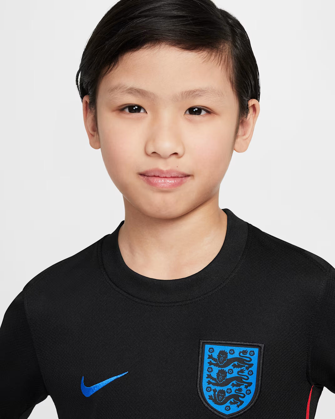 Conjunto Infantil Inglaterra Away 2025 Preta - Nike