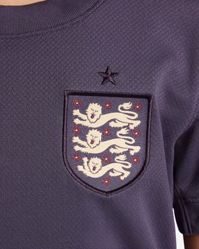 Conjunto Infantil Inglaterra Away 24/25 Roxo - Nike