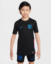 Conjunto Infantil Inglaterra Away 2025 Preta - Nike