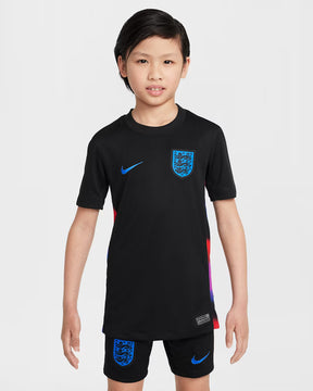 Conjunto Infantil Inglaterra Away 2025 Preta - Nike