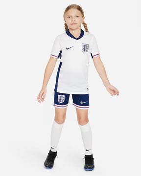 Conjunto Infantil Inglaterra Home 24/25 Branco - Nike