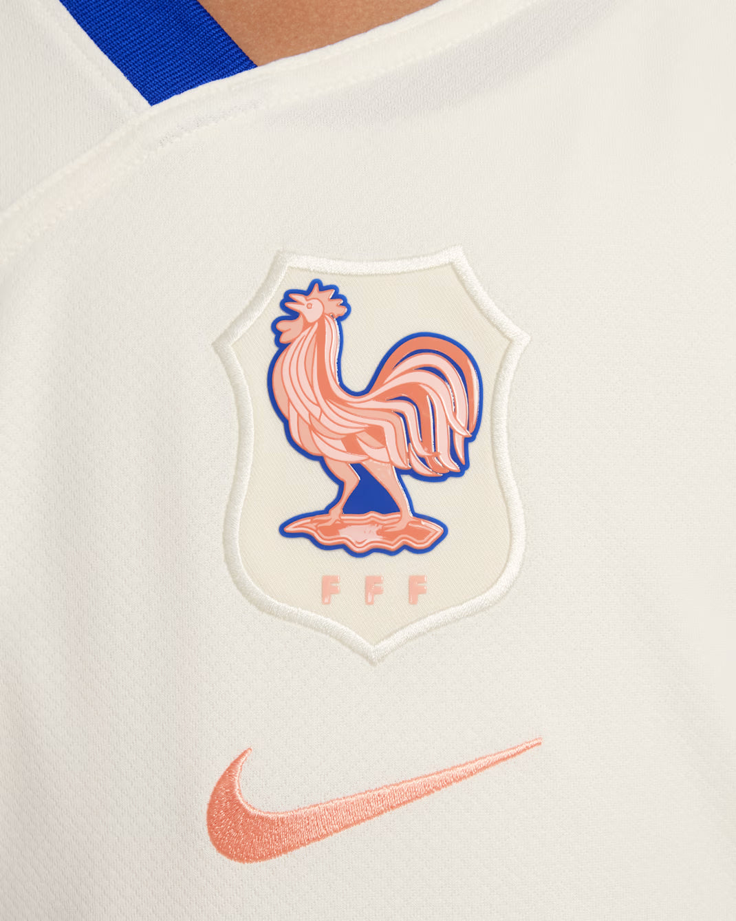 Conjunto Infantil França Away 2025 Branco - Nike