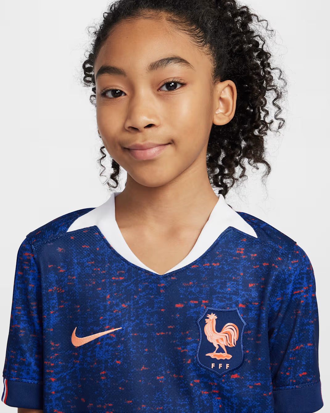 Conjunto Infantil França Home 2025 Azul - Nike