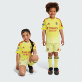 Conjunto Infantil Benfica Guarda Redes  Amarelo - 2025/26