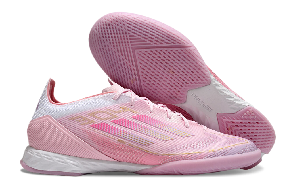 Chuteira Futsal Adidas F50 IC Rosa "Lamine Yamal"