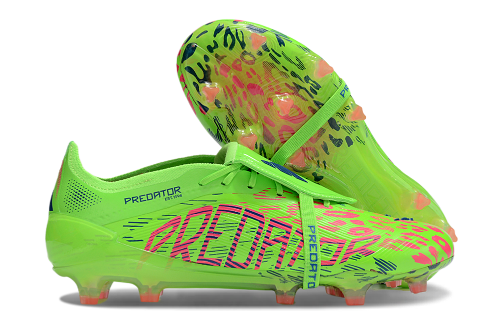 Chuteira Adidas Predator Elite FG Tongue Verde