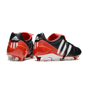 Chuteira Adidas Predator Mania Elite FG Preta e Vermelha