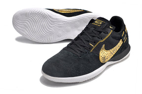 Chuteira Futsal Nike Street Gato IC - Preta e Dourada