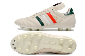 Chuteira Adidas Copa Mundial FG Bege, Vermelha e Preta