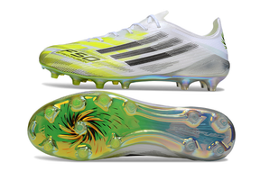 Chuteira Adidas F50 FG Elite - Branca e Verde