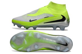 Chuteira Nike Phantom 6 Elite FG - Verde e  Branca