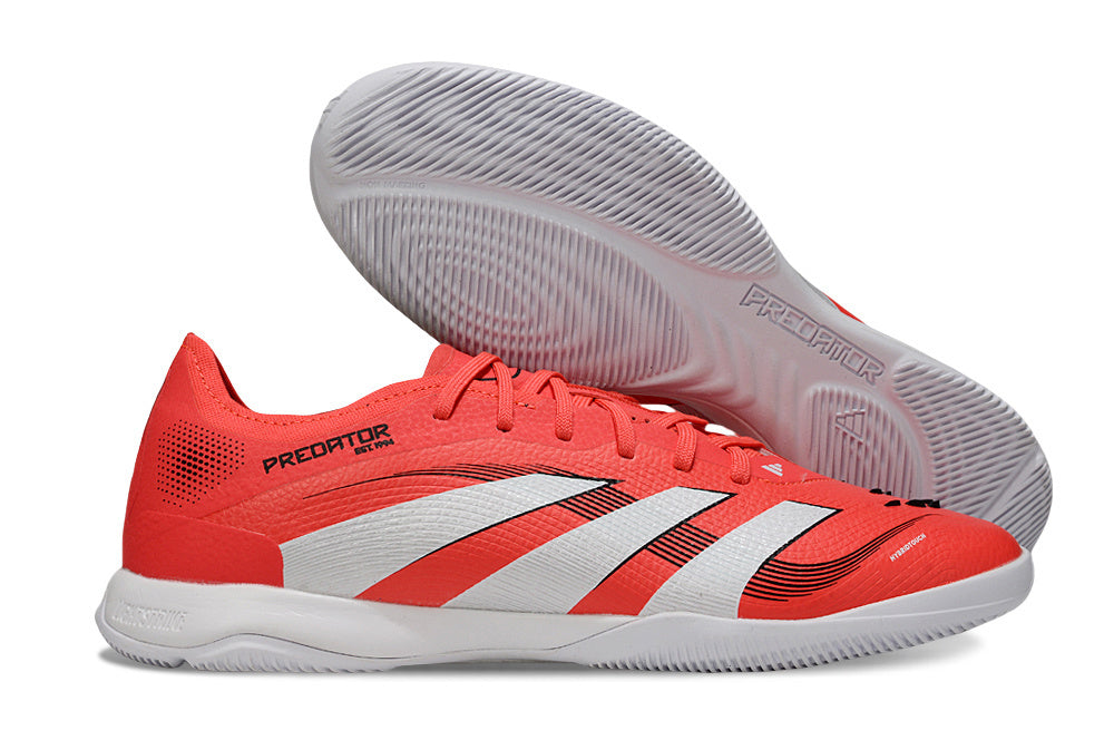 Chuteira Futsal Adidas Predator 24 Elite IC Vermelha "Pure Victory Pack"
