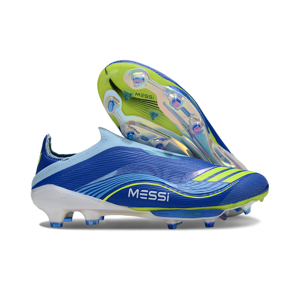Chuteira Adidas F50 FG Elite - Ed. "Messi" Azul