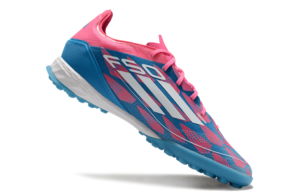 Chuteira Adidas F50.1 TF - Rosa e Azul