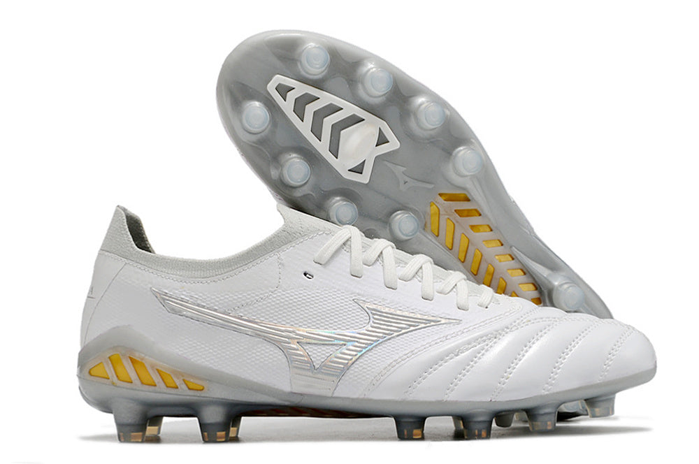 Chuteira Mizuno Morelia Neo 3 FG Grey