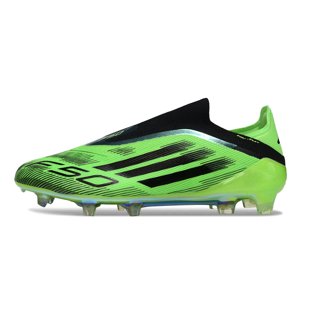 Chuteira Adidas F50 FG Elite Sparkfusion Verde e Preta