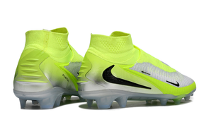 Chuteira Nike Phantom 6 Elite FG - Verde e  Branca