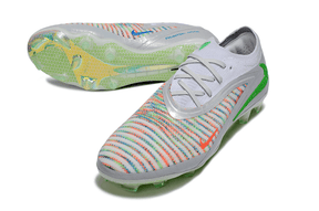 Chuteira Nike Phantom 6 Elite FG Branca e Dourada "EA FC"