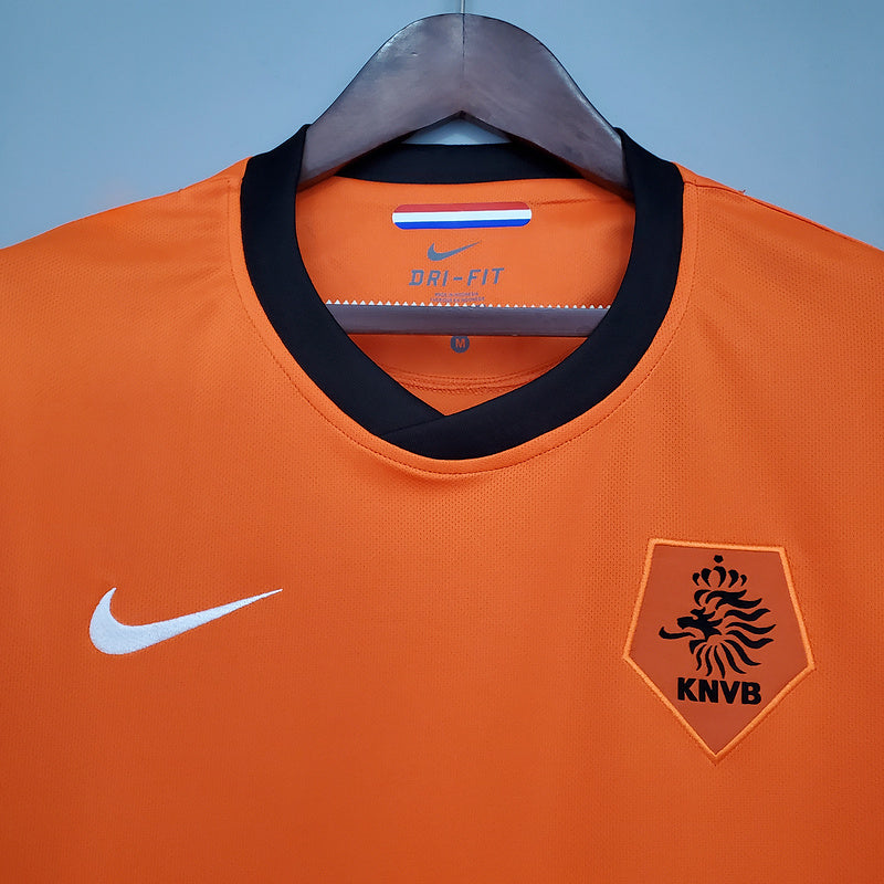 Camisola Holanda Home 2010 Retro