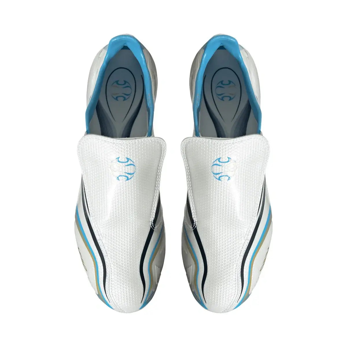 Chuteira Adidas F50 FG Elite Tunit "Messi" vista de cima, ideal para jogadores de futebol em busca de alta performance.