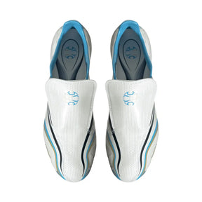 Chuteira Adidas F50 FG Elite Tunit "Messi" vista de cima, ideal para jogadores de futebol em busca de alta performance.