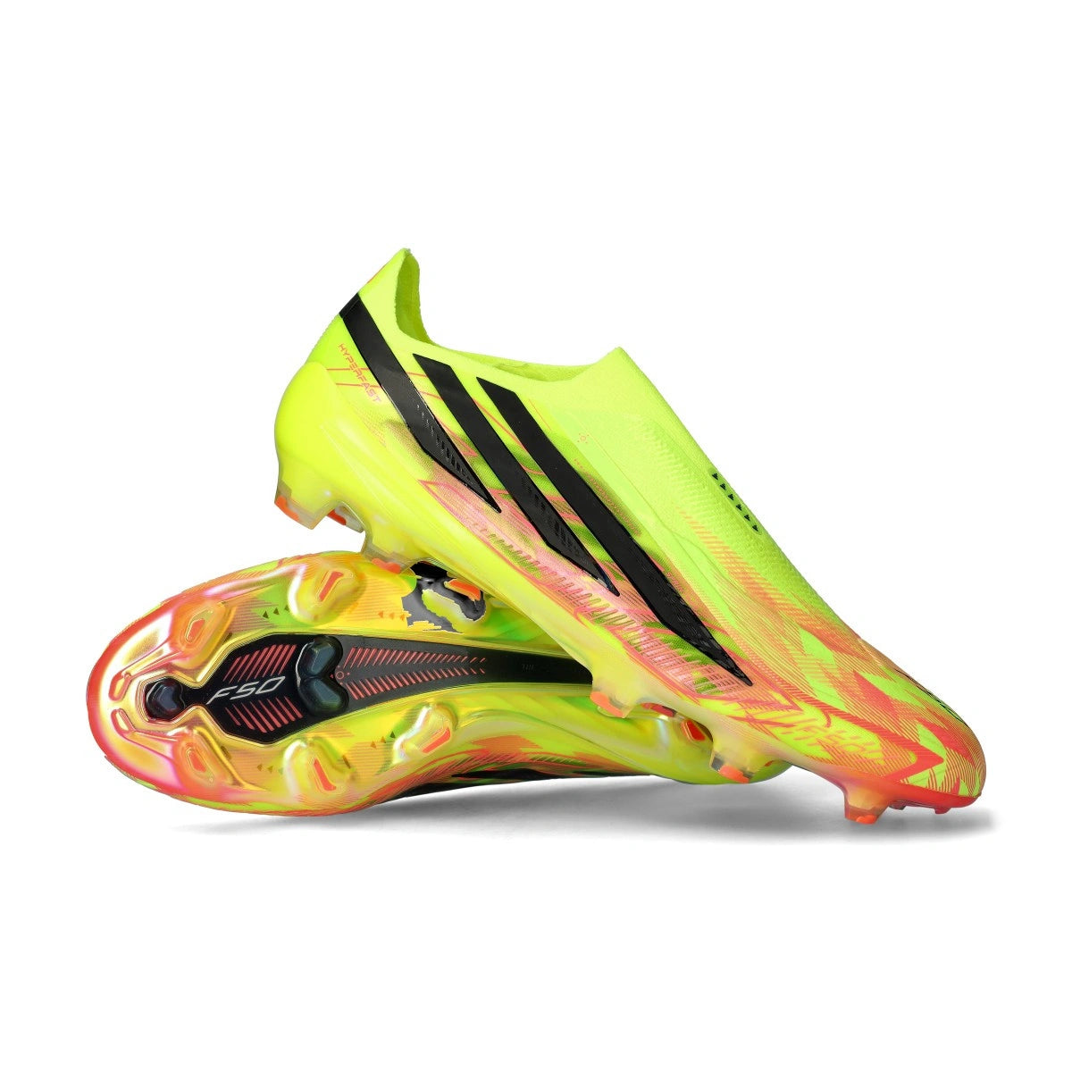 Chuteira Adidas F50 Hyperfast Elite LL FG Amarela