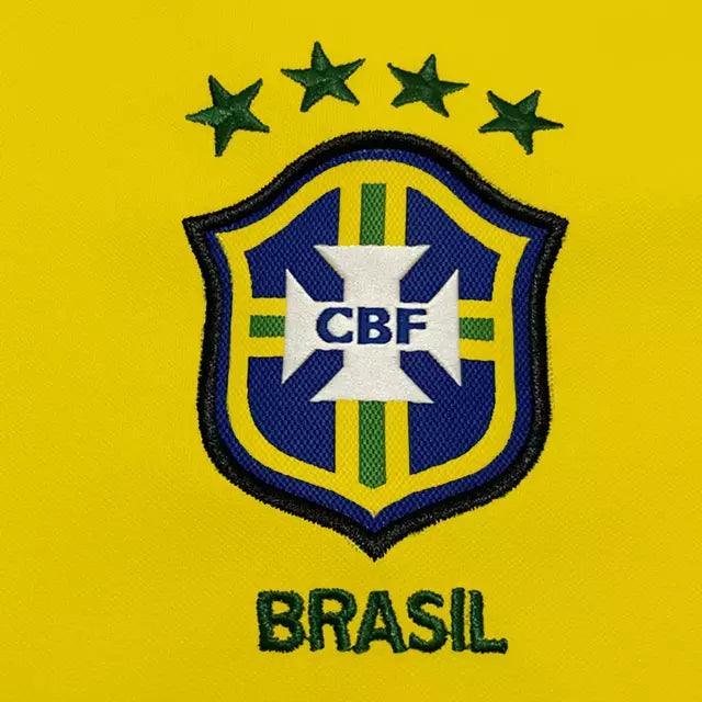 Camisola Brasil Home 1998 Retrô