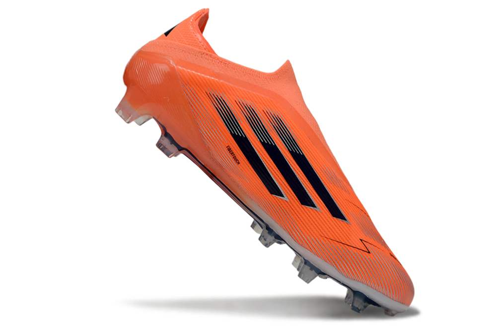 Chuteira Adidas F50 FG Elite Laranja e Preta